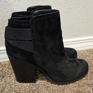 Black Suede Kenneth Cole Reaction Booties